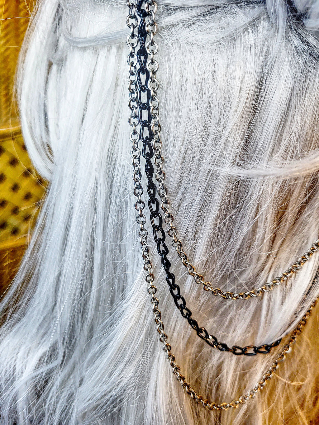 Black Lavender Hair Ornament