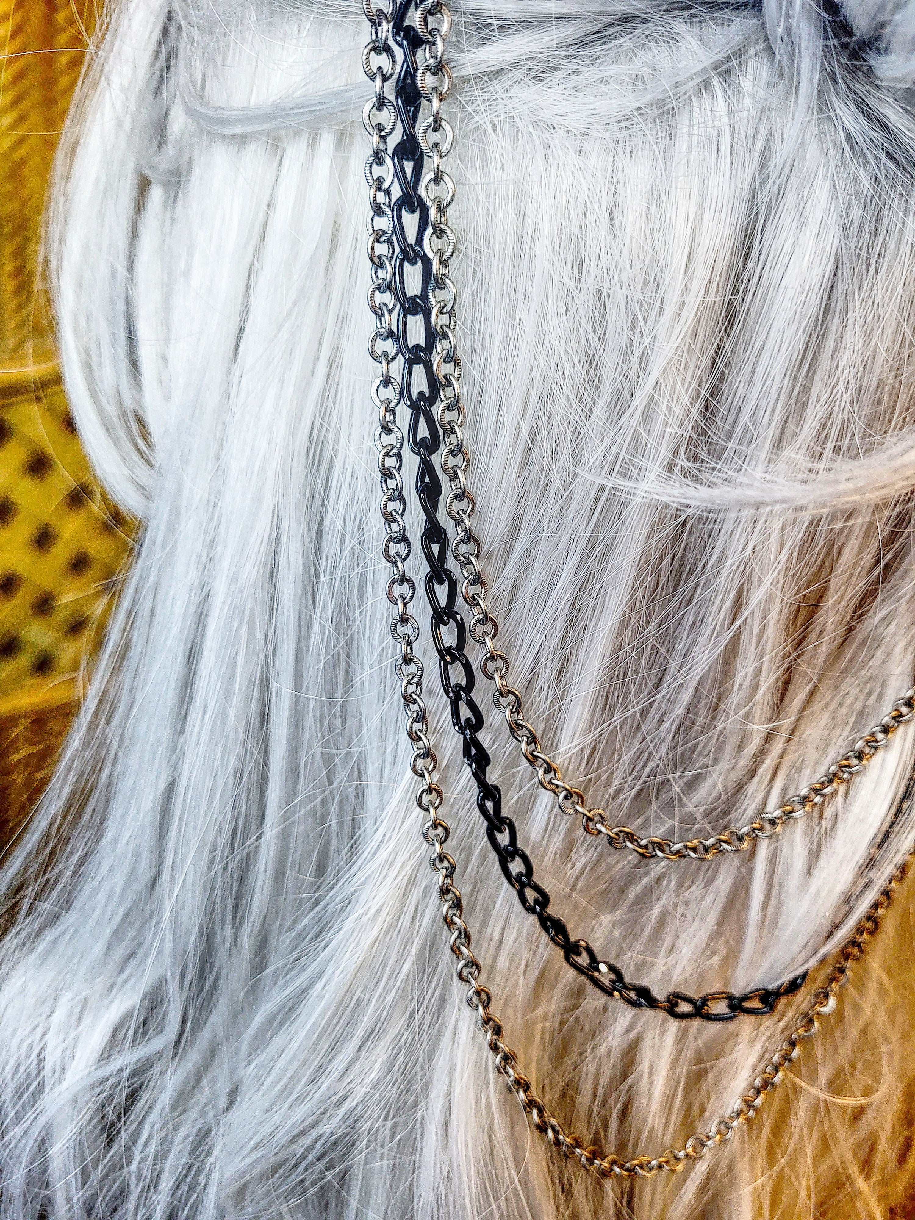 Black Lavender Hair Ornament