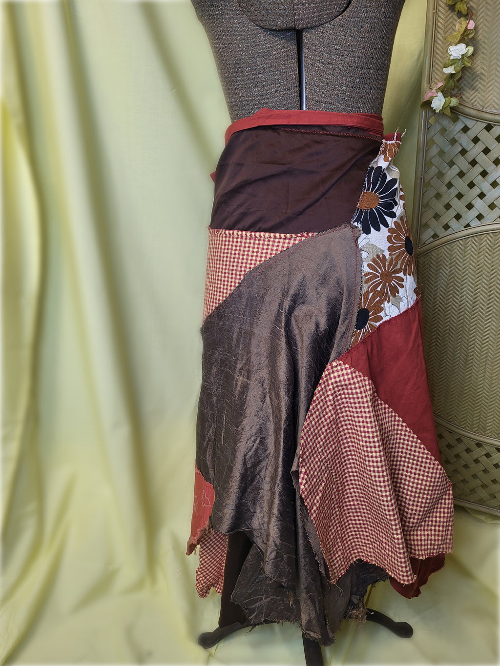 Autumn Ragdoll Wrap Skirt