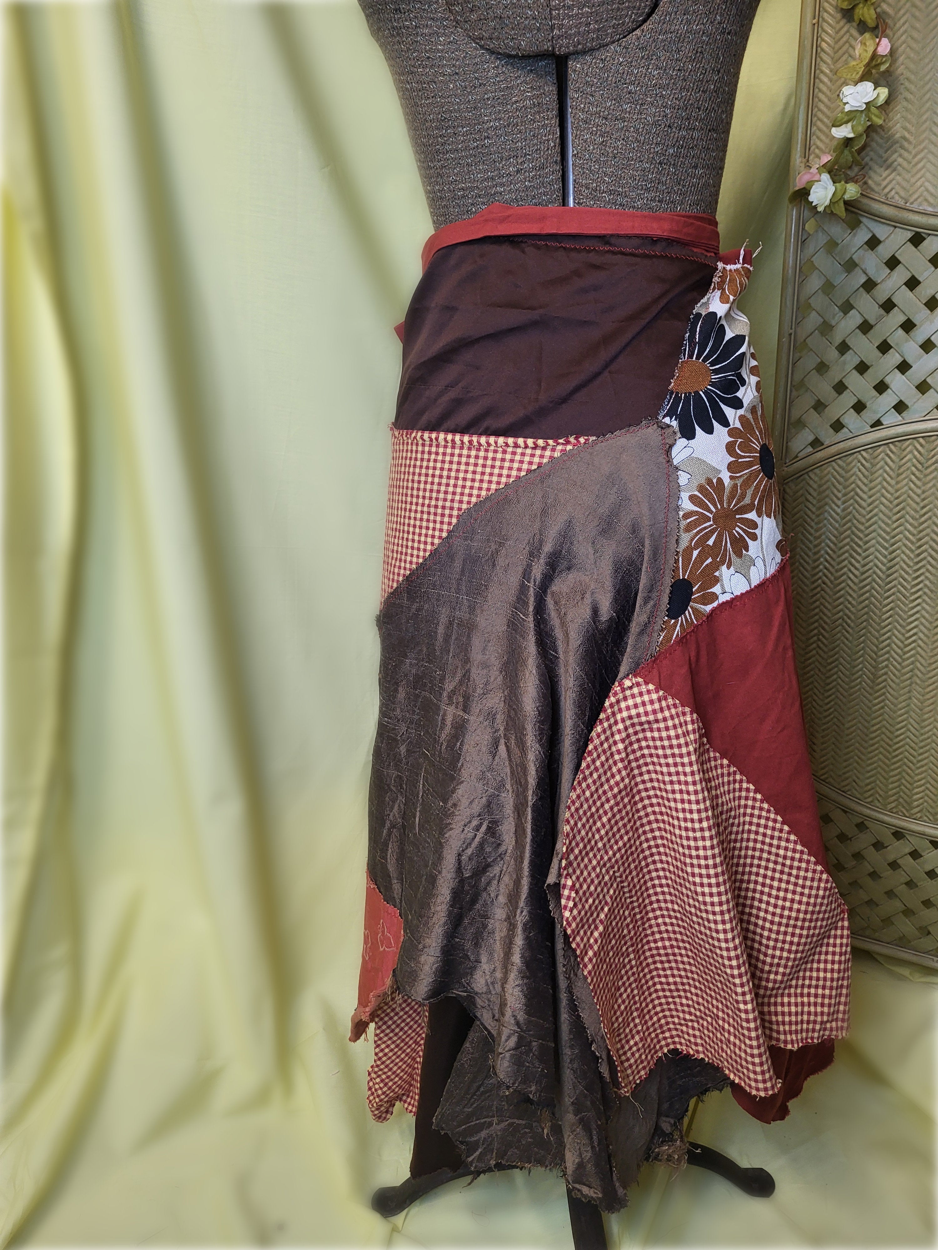 Autumn Ragdoll Wrap Skirt