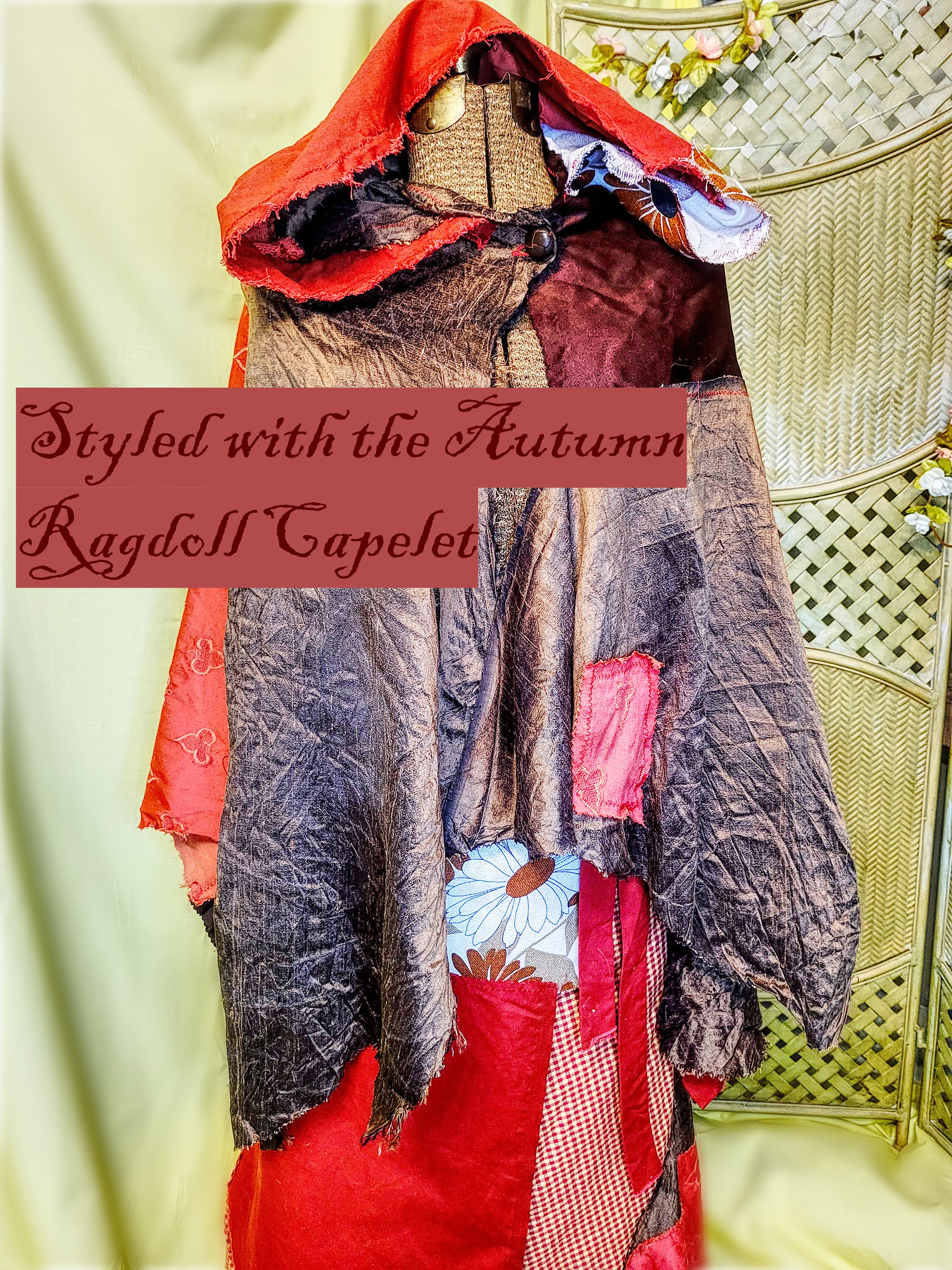 Autumn Ragdoll Wrap Skirt