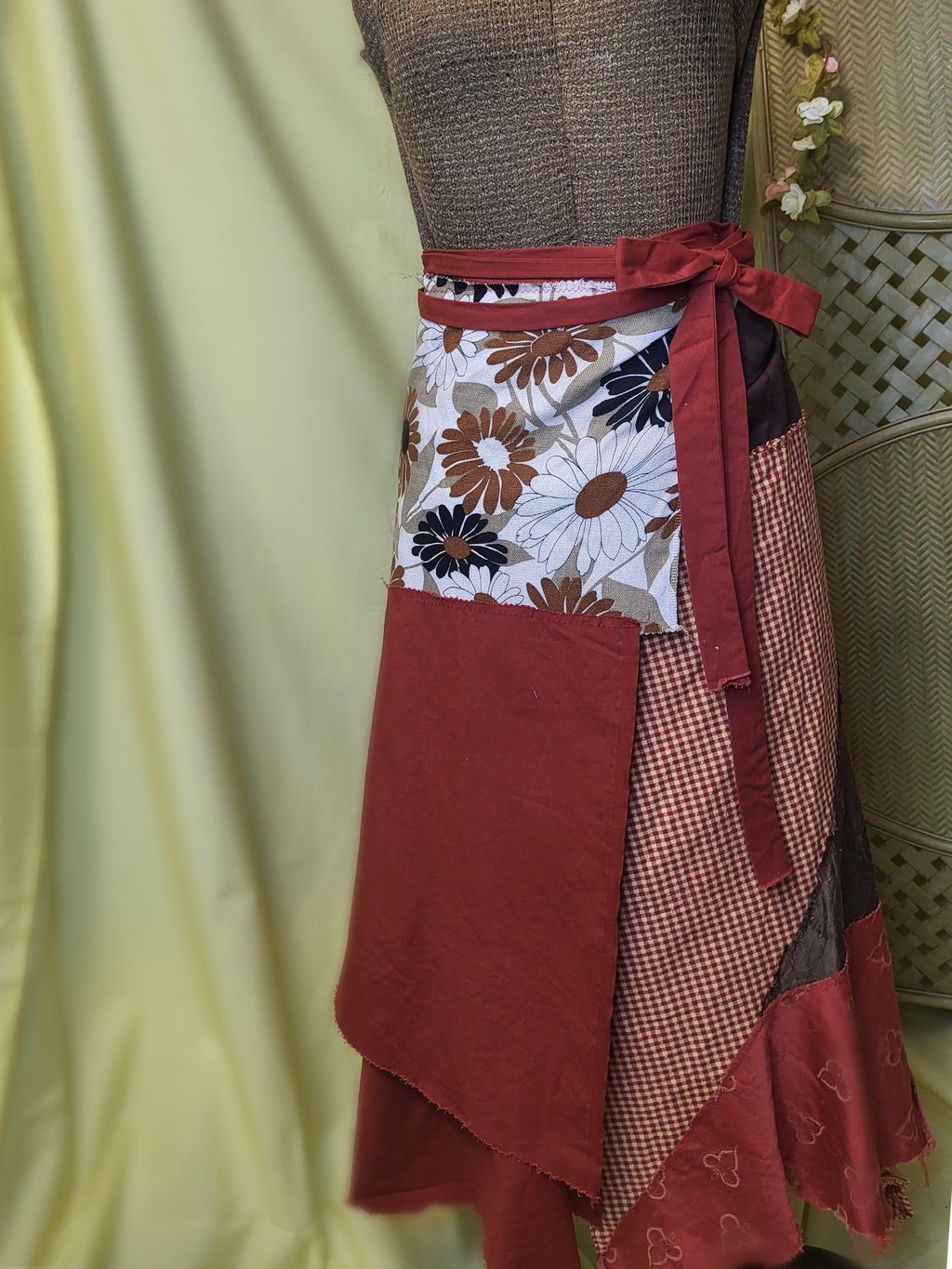 Autumn Ragdoll Wrap Skirt
