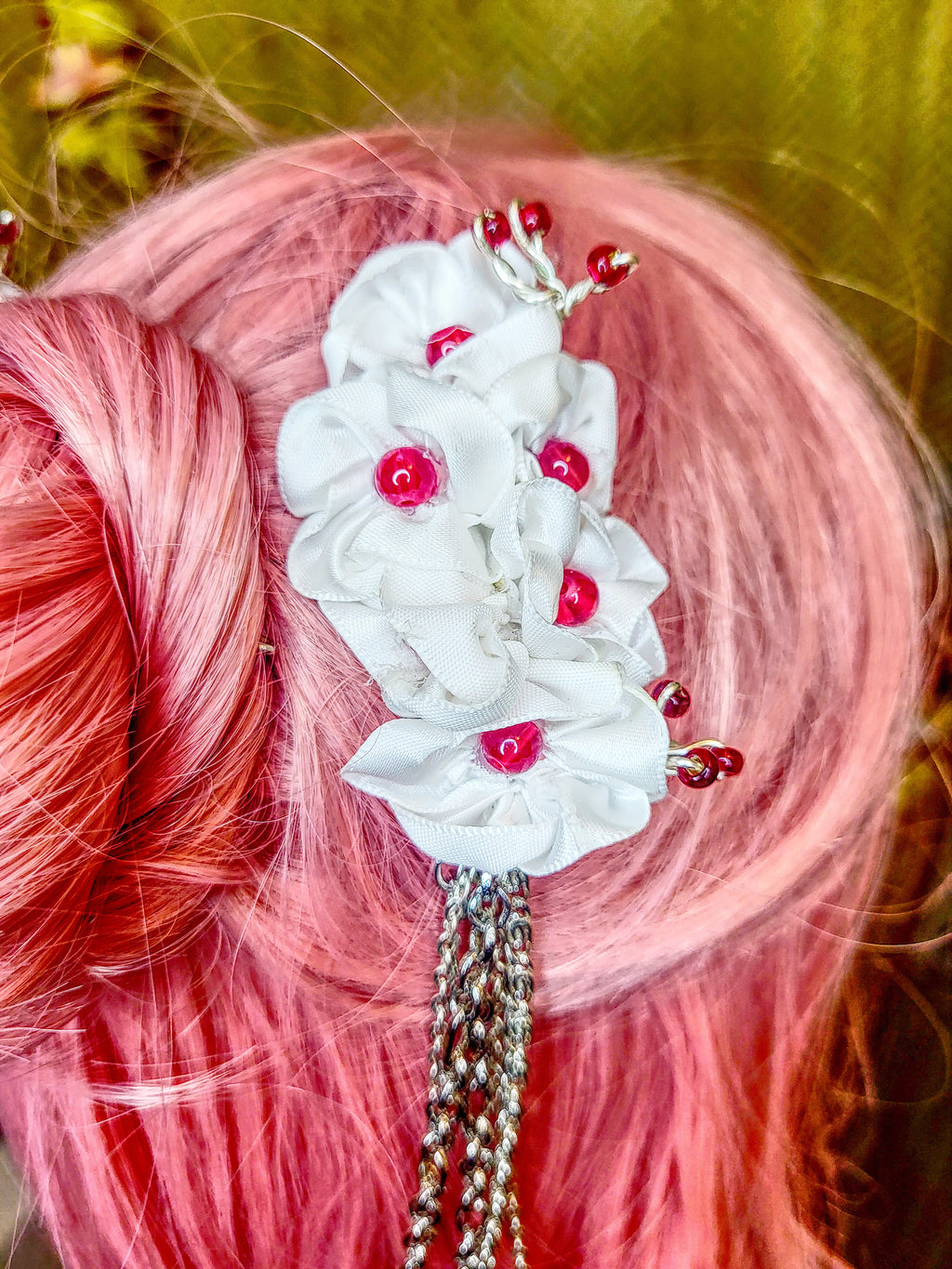 Peppermint Hair Ornament