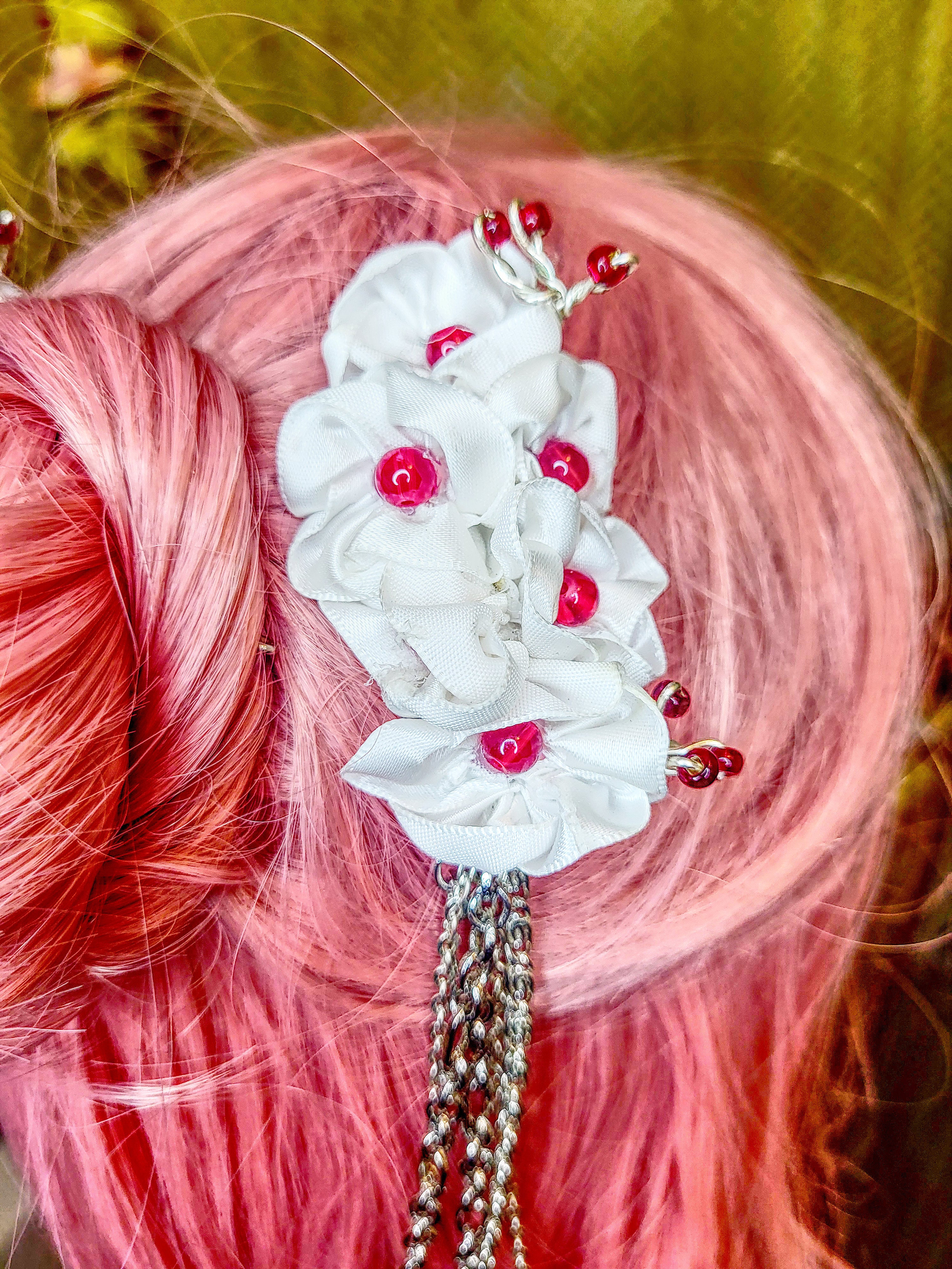 Peppermint Hair Ornament