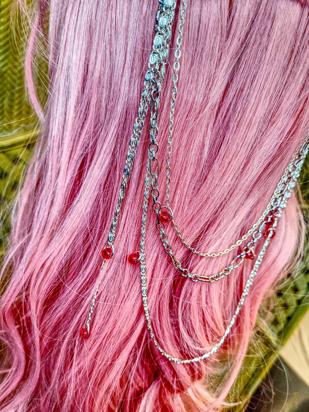 Peppermint Hair Ornament