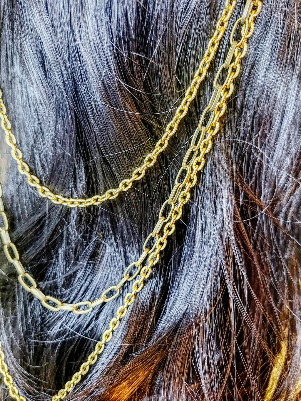 Red and Gold Hair Ornament