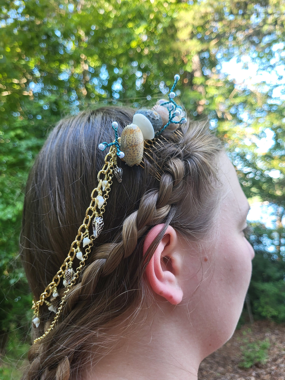 Seashell Dreams Hair Ornament