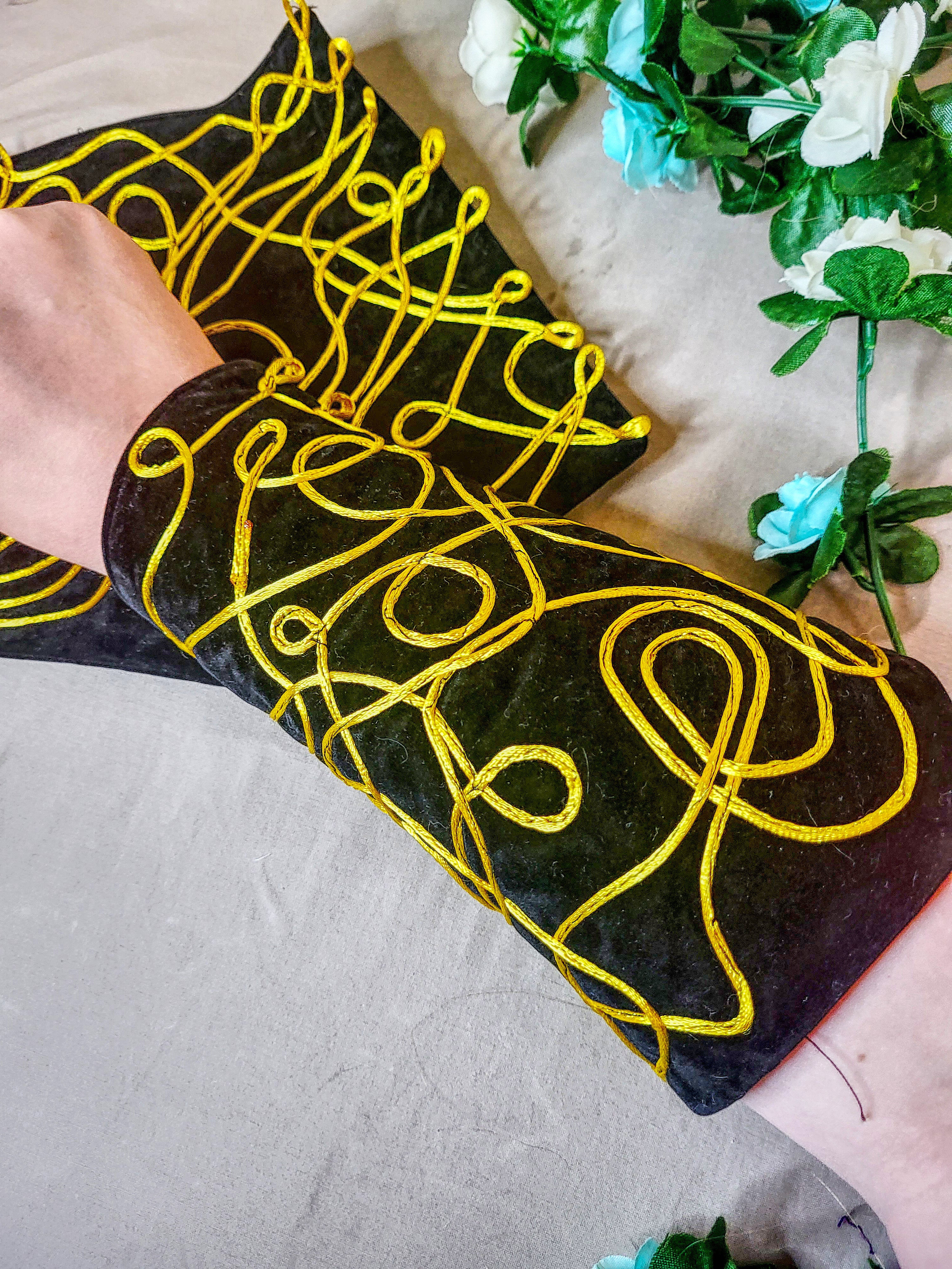 Gold Swirl Bracer